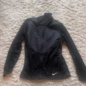 Nike Women's Quilted Black Utility Jacket